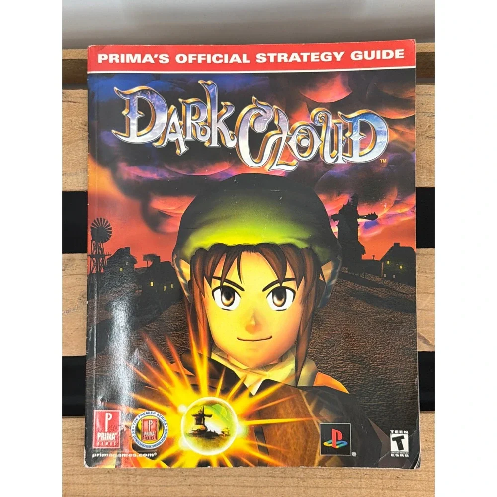 Dark Cloud Prima Official Strategy Guide PS2 PlayStation 2 Book 2001 Winding